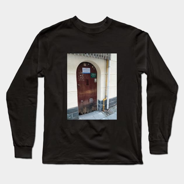 Door Long Sleeve T-Shirt by Stephfuccio.com